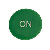 Eaton M22-XDP-G-GB6 Mushroom Head Plates GRN ETCHED BUTTON PLATE FOR MUSHROOM