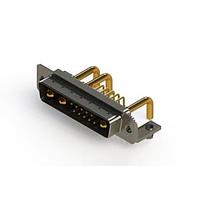 EDAC 629-13W3250-2NB Mixed Contact D-Sub Connectors Right-angle Power Combo D-Sub Connector