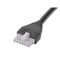 Molex 217159-0520 Discrete Wire MFJr-Pigtail OTS Cable SR 2m 5 Ckts Blk