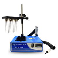 Organomation 24 Position MICROVAP Nitrogen Evaporator (Dry Block; 25.4 x 31.75 x 43.18 cm; 24 sample plates)