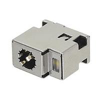 Same Sky (formerly CUI Devices) PJ-099H-LED Jacks 1.65 x 5.0 mm Center Pin, 5.0 A, Vertical, Panel Mount, Shielded, LED Light, Dc Power Jack Connector