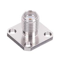 Radiall R125410001 Panel Receptacles SMA / UNIVERSAL SQUARE FLANGE JACK RECEPTACLE FOR PIN 0.93MM