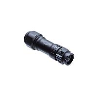 Amphenol LTW BD-06BMFA-QL8AP0 Standard Circular Connector X-Lok, Standard Size, Plastic, 5A, 06 pins, Male Connector, Female Contact, Straight, Push Lock, Crimp, Field Installable, F5.0 - F10.0mm, IP68