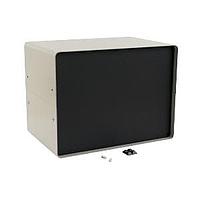 Hammond Manufacturing 1401M Instrument enclosure - metal instrument; gray w/ black front panel