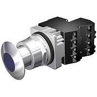 SIEMENS 52PP7D5U Push-Pull 3POS,MTD,FV 24V,CHR-BLU,NCXLB-NC