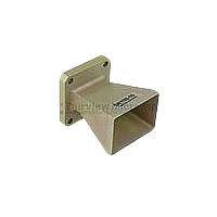 Fairview SH190-10 WR-90 Standard Waveguide Horn With UG-135/U Square Cover Flange and 10 dBi Nominal Gain Operating From 8.2 GHz to 12.4 GHz Frequency Range
