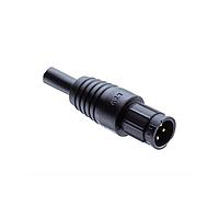 Amphenol LTW BD-03BMMM-LL7C04 Sensor Cables / Actuator Cables Ceres, Standard Size, Plastic, 5A, 03 pins, Male Connector, Male Contact, Straight, 2 Points Lock, Overmolded, Length 4000mm, IP67