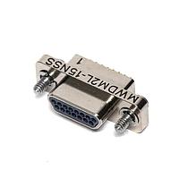 Glenair MWDM2L-15NSS Micro-D D-Sub Connectors MICR D SLDRCUP CON 15CNT SZ #26 PIN