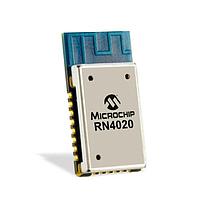 Microchip Technology RN4020-V/RMBEC133 Bluetooth Modules Bluetooth 4.1 BLE Mo dule Shielded Antenn