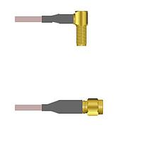 Amphenol Custom Cable Q-2S03F000H084i RF Cable Assemblies SMA-RJB/SMA-SP G142 84I