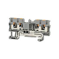 Same Sky (formerly CUI Devices) TBDR-08-25-GY DIN Rail Terminal Block Terminal Block, Din Rail, 2.5mm Pitch, Grey