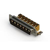 EDAC 629-24W7240-7NB Mixed Contact D-Sub Connectors Right-angle Power Combo D-Sub Connector