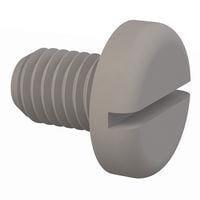 Essentra Components 0150013P075 Pan Slotted Pan Slotted Screw, 1/2-13 Thread, 3/4 Lg