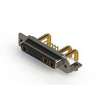 EDAC 630-13W3650-3N3 Mixed Contact D-Sub Connectors Right-angle Power Combo D-Sub Connector