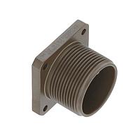 Glenair 650BS012B18 Dummy Stowage Receptacle DUMMY STOWAGE RECEPT THREAD SLD BK FLANGE