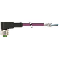 SIEMENS 3RK19021GB50 PROFIBUS CABLE,PREFAB,MALE 3-CORE,SHLD,3M
