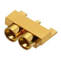 Johnson / Cinch Connectivity Solutions 125-2701-811 RF Connectors / Coaxial Connectors SMPM MALE SMOOTH BORE 2-PORT PCB EDGE MOUNT