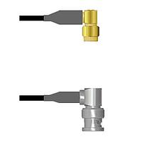 Amphenol Custom Cable Q-3600E0008144i RF Cable Assemblies SMA-RP/BNC-RP RG58 144I