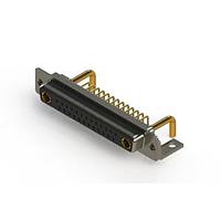 EDAC 630-27W2650-2TC Mixed Contact D-Sub Connectors Right-angle Power Combo D-Sub Connector
