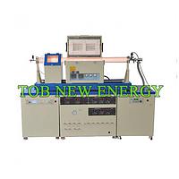 TOB TOB-DSP-1200℃-PECVD-IV Slider-Type Dual-Zone PECVD System (1200℃,4KW,10-1Pa)