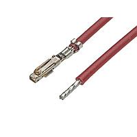 Molex 217491-2124 Pre-Crimped Lead Pre-Crimped Lead 300mm Lngth, 22 AWG, Red