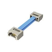 Samtec T1SDT-05-28-GF-08.0-T1 Double Row Discrete Cable 1.00 mm Micro Mate(TM) Double Row Discrete Wire Cable Assembly