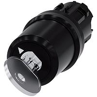 SIEMENS 3SU10005PC010AA0 Key Operated KEY SW, 2POS, MOM, KEY REMOVAL IN LEFT