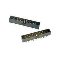 3M Electronic Solutions Division D2520-5002-AR Shrouded 20P 4-WALL HEADER RIGHT ANGLE 10U AU
