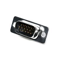 Amphenol Commercial Products 17EHD015PAM232 High Density D-Sub Connectors HI DENSITY VER 15P M #4-40 UNC THRD