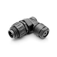 Amphenol Tuchel C016-20K003-200-12 Connectors ANGULR MALE CONNECTR SCREW AU CONTACTS