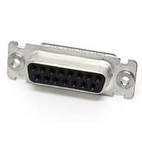 Cinch DACF15ST Receptacle DSUB 15 F CRIMP FLOA G TIN