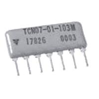 Techno TCN0701N101KTB Thick Film Capacitor Network 100  PFNP0 7 PIN  10% C-SIP