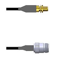 Amphenol Custom Cable Q-32027000M024i RF Cable Assemblies SMA-SJB/N-SJ LMR24 24I