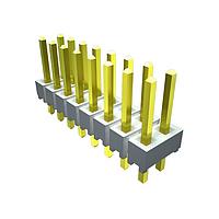 Samtec HMTSW-106-07-T-S-000 Pin Strip .100" High-Temp Variable Post Height Terminal Strip
