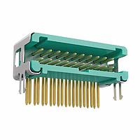 Harwin G125-MH12005L5P Shrouded Male,Horz,3.3mm,20P PCB Hold dwn no lock