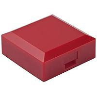NKK Switches AT3077C Button BEVELED RED CAP FOR UB2 NON-ILLUM