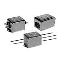 Corcom - TE Connectivity 20VP6 Power Line Filters 20A WIRE-WIRE LEAD FLANGE MOUNT