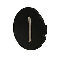 Eaton M22-XD-S-X1 Button Plates FLSH BLK ETCHED BUTTON FOR NON-ILL PB