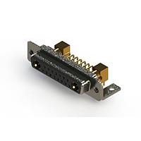 EDAC 630-17W2640-7TC Mixed Contact D-Sub Connectors Right-angle Power Combo D-Sub Connector