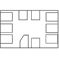 Fairchild FSA2268TUMX Analog Switch ICs LV Dual SPDT 0.4 Ohm Analog Swth-16KV ES