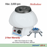 DaiHan DH.CefA015 Tube Adapter, PP, 10~15ml, TA15, idΦ17.5×L98mm, for R1512 & R1524