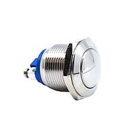 E-Switch PV1S640SS Anti-Vandal 0-2A 48VDC Off (On) 19mm Domed 1 Pole