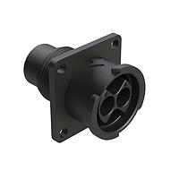 Amphenol SINE Systems FLS012N2P03 Connectors 4 POS SQUARE FLANGE RECEPT