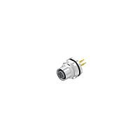 Amphenol CONEC 43-01029 Connectors FML SOCKET M12X1 DIP SOLDER BACK MOUNTING