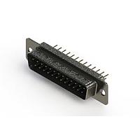 EDAC 627-M25-320-LT1 D-Sub Connectors - Standard Density Vertical Machined D-Sub Connectors