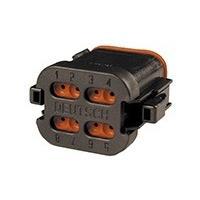 DEUTSCH - TE Connectivity DT06-08SB-EP06 8-Way DT PLUG ASM