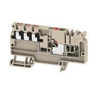 Weidmuller 2464690000 DIN Rail Terminal Blocks AAP11 6/6X1.5 LO-LI RD