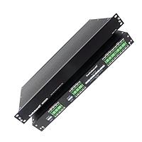 Switchcraft RMAS8C XLR 8 CHANNEL SPLITTER RACK MT, CONN REAR