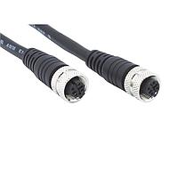 NorComp CCA-000-M03R229 Sensor Cables / Actuator Cables M12 4 pos Male/Male r/a to r/a 3m