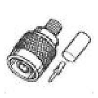 Amphenol RF 082-4426 Connectors RF Connector N-Type Straight Crimp Plug RG-8 RG-213 RG-225 50 Ohm